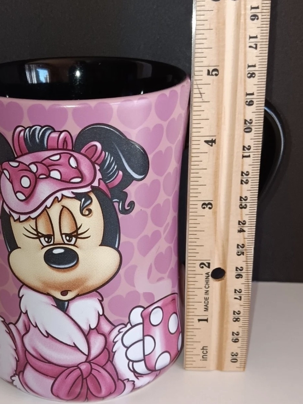Disney Purple and Pink Minnie Ceramic Mug - Disney Parks Logo